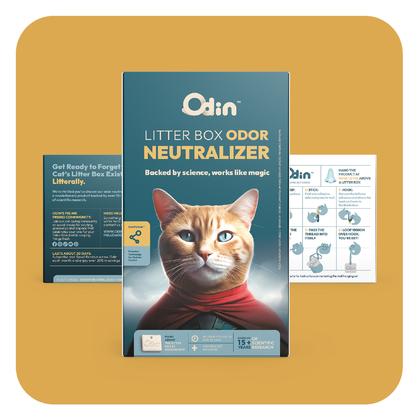 Odin Litter Box Odor Neutralizer